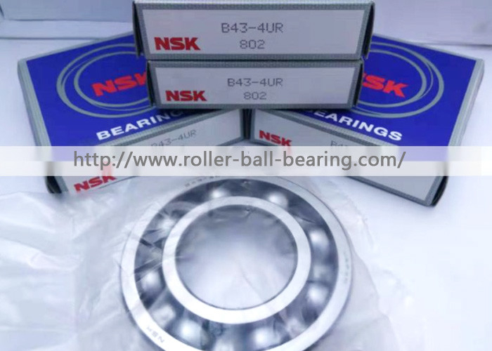 B43-4UR NSK অটোমোটিভ বিয়ারিং B43-4UR ডিপ গ্রুভ বল বিয়ারিং 43x87x19.5B43-4