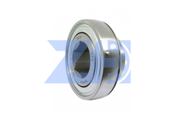 SB 207-18 HEX বালিশ ব্লক মোটা প্রাচীরের বাইরের রিং সহ বল বিয়ারিং সন্নিবেশ করান