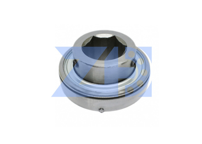 SB 207-18 HEX বালিশ ব্লক মোটা প্রাচীরের বাইরের রিং সহ বল বিয়ারিং সন্নিবেশ করান