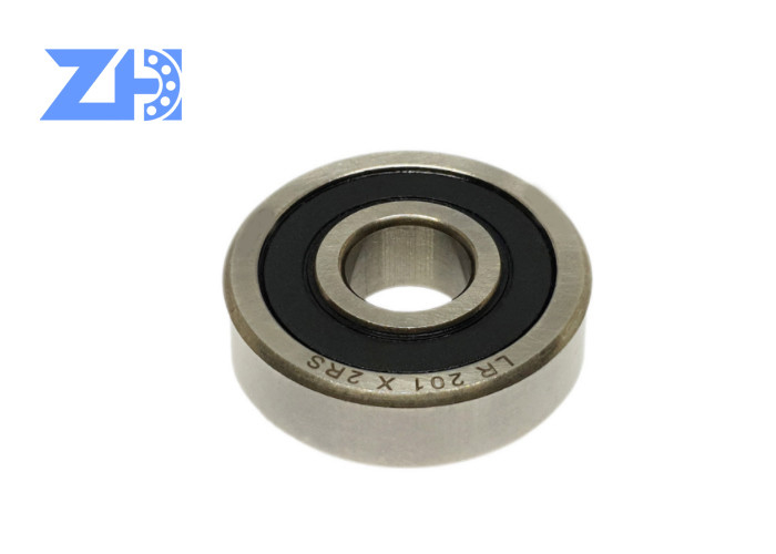 LR201-X-2RSR রেসওয়ে রোলার বিয়ারিং সাইজ 12x35x10mm থ্রাস্ট বল বিয়ারিং ট্র্যাক রোলার