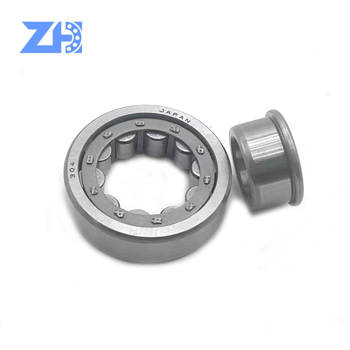 Gcr15 P4 নলাকার রোলার বিয়ারিং NU304 NU304E NU304M NJ304 NJ304E সাইজ 70*125*24mm