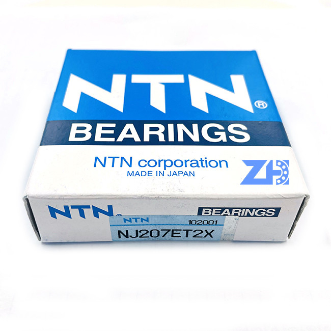 NJ207ET2X 207ET2X NJ207 NJ207ET2XRS P2 P3 P0 P1 P5 P6 P4 গুণমান স্তরের ক্রোম স্টিল টেপার রোলার বিয়ারিং