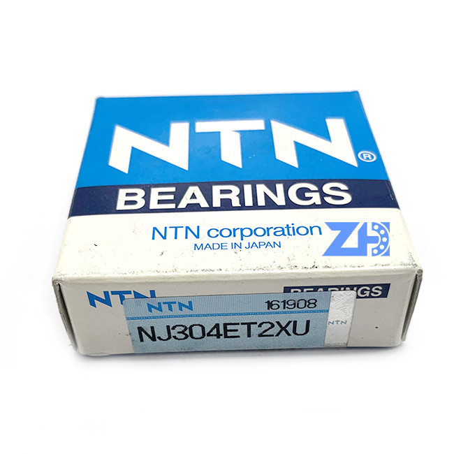 P0 P06 P5 P3 কোয়ালিটি লেভেল 20*52*15mm NJ304 NJ304ET2XU NJ304ET2XUP2RS ক্রোম স্টিল টেপার রোলার বিয়ারিং