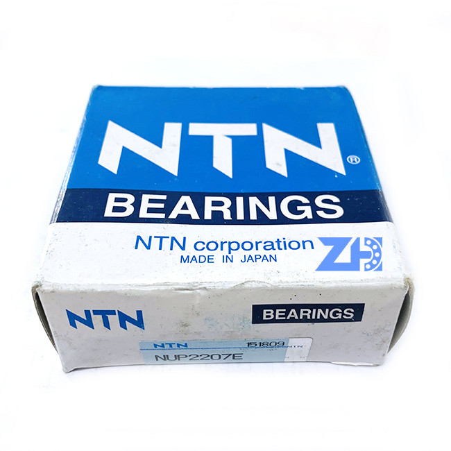 NUP2207E 35x72x23mm নলাকার রোলার বিয়ারিং একক সারি সোজা বোর অপসারণযোগ্য ভিতরের রিং টু-পিস