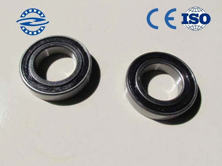 একক সারি গভীর খাঁজ বল সহন 6017 2RS-2Z / ইস্পাত খাঁচা বহন 85*130*22MM