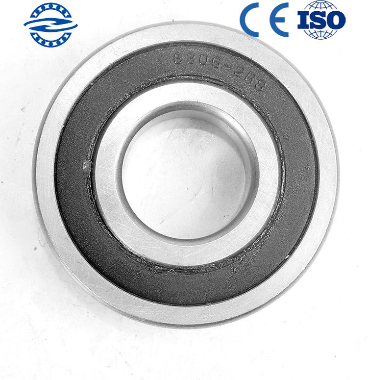খোলা সীল একা সারি গভীর খাঁজ বল সহন 6208 6306 2RS 40 * 80 * 17mm