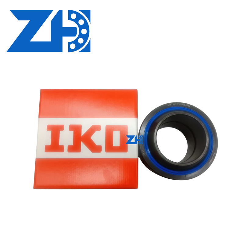 GE70F0-2RS গোলাকার জয়েন্ট ভারবহন উচ্চ লোড ক্ষমতা এবং স্ব-লুব্রিকেশন কম গতির কৌণিক এবং স্ব-সমন্বয় জন্য