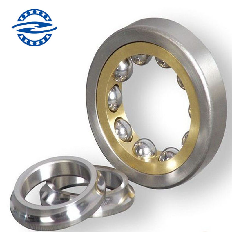 একক সারি কোণ যোগাযোগ বল ভারবহন 7014 আকার 70*110*20mm P4/P6/P2