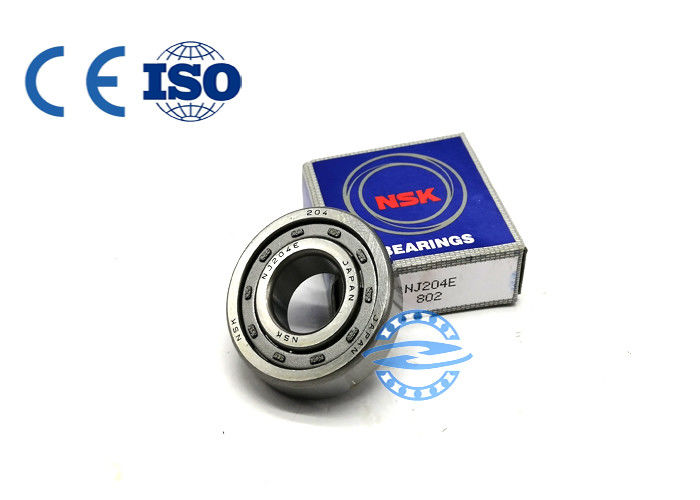 উচ্চ গতির ঘূর্ণন NU205 / NJ206 নলাকার রোলার বিয়ারিং SIZE 30*62*16MM