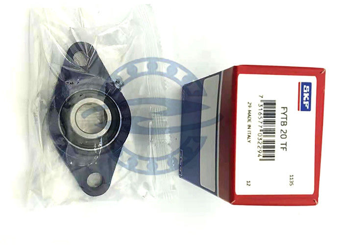 বালিশ ব্লক বল ভারবহন FYTB 20 TF ওভাল Flanged বল ভারবহন ইউনিট যন্ত্রপাতি জন্য