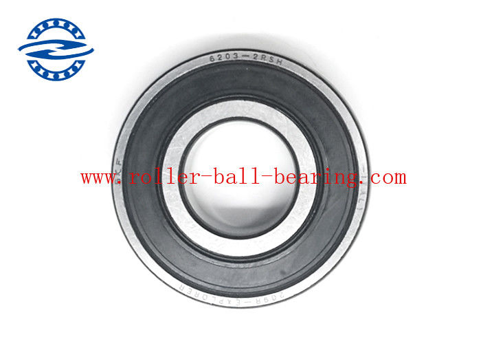 6203 2rs গভীর খাঁজ বল সহন একক সারি ভারবহন আকার 17*40*12 মিমি