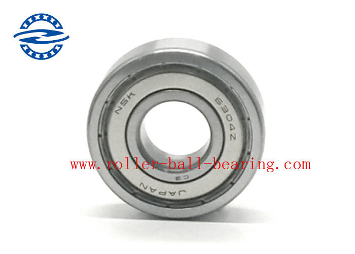 6304 Zz 2rs গভীর খাঁজ বল ভারবহন আকার 20x52x15mm ওজন 0.142KG