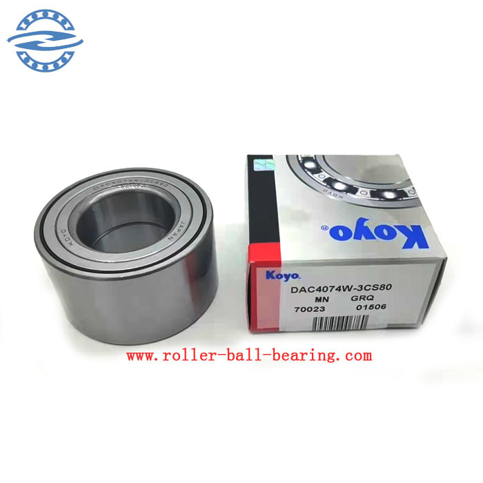 DAC4074W-3CS80 Gcr15 হাব বিয়ারিং খুচরা যন্ত্রাংশ DAC4074 গাড়ির চাকা বিয়ারিং সাইজ 40*74*42MM