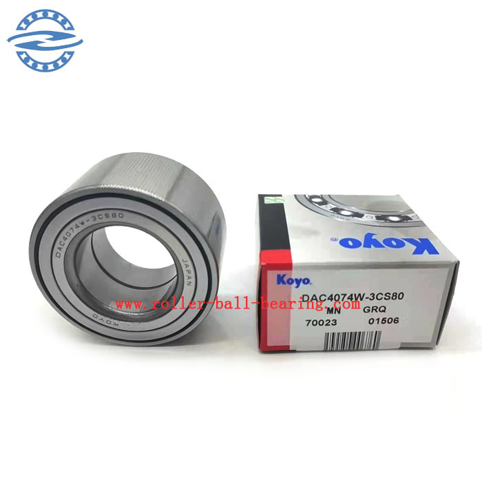DAC4074W-3CS80 Gcr15 হাব বিয়ারিং খুচরা যন্ত্রাংশ DAC4074 গাড়ির চাকা বিয়ারিং সাইজ 40*74*42MM