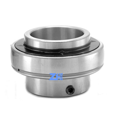 UC214 UC218 বালিশ বল বিয়ারিং কম ঘর্ষণ ইস্পাত খাঁচা সন্নিবেশ বিয়ারিং